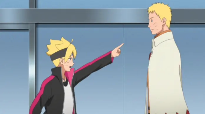 6 momen Uzumaki Boruto kesal punya ayah Hokage